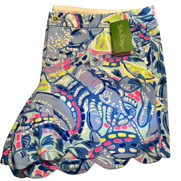 Lilly Pulitzer size 16 Buttercup Stretch Short 5” inseam - NWT - Picture 1 of 6